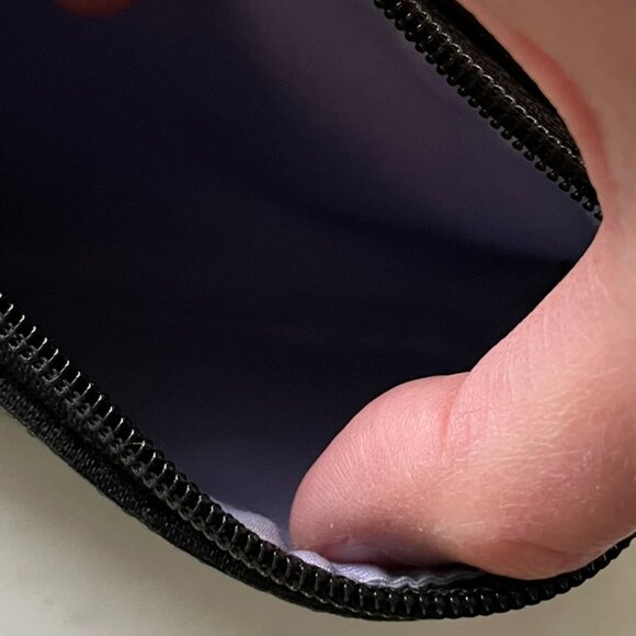 Coach wristlet --black fabric with logo and coach tag - Picture 4 of 5